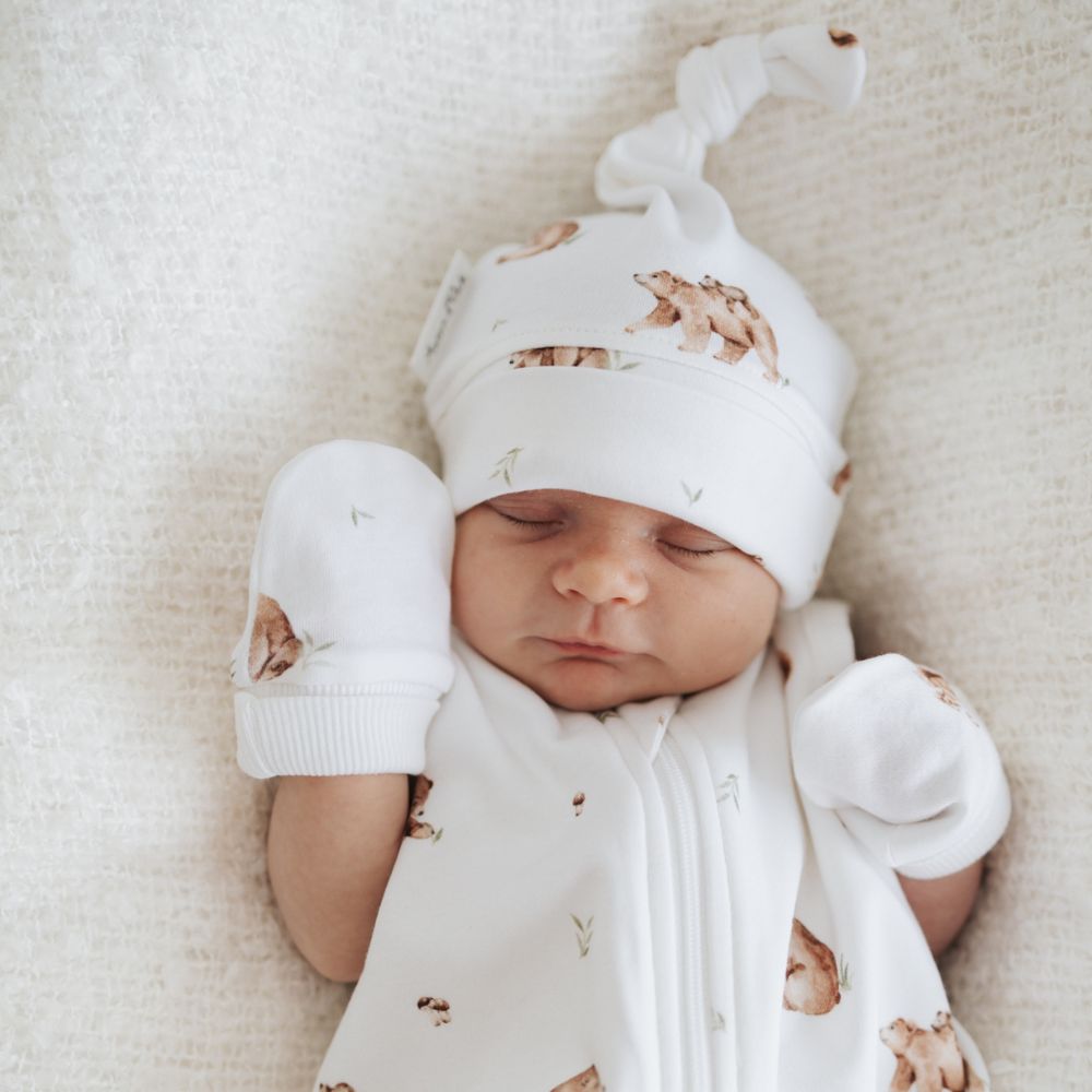 Aster & Oak 5 Piece Organic Cotton Gift Box Set - Little Leaf