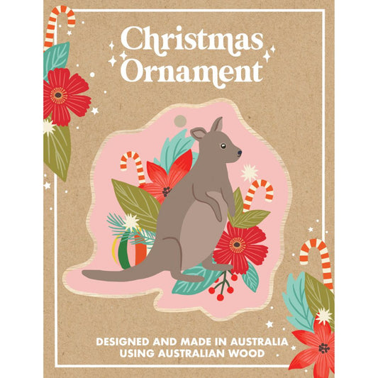 Aero Christmas Ornament - Wallaby Pink