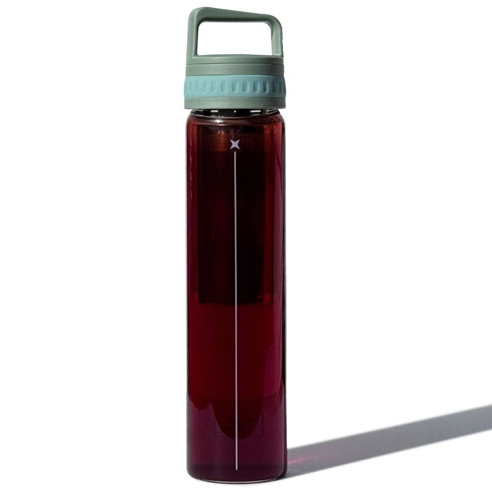 BBBYO Glass Tea Brew Bottle 750ml - Matcha Print