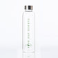 BBBYO Glass Water Bottle with Cover 570mL - Spiral