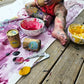 Eco Art And Craft Natural Eco Paint Kit - 8 paint colours