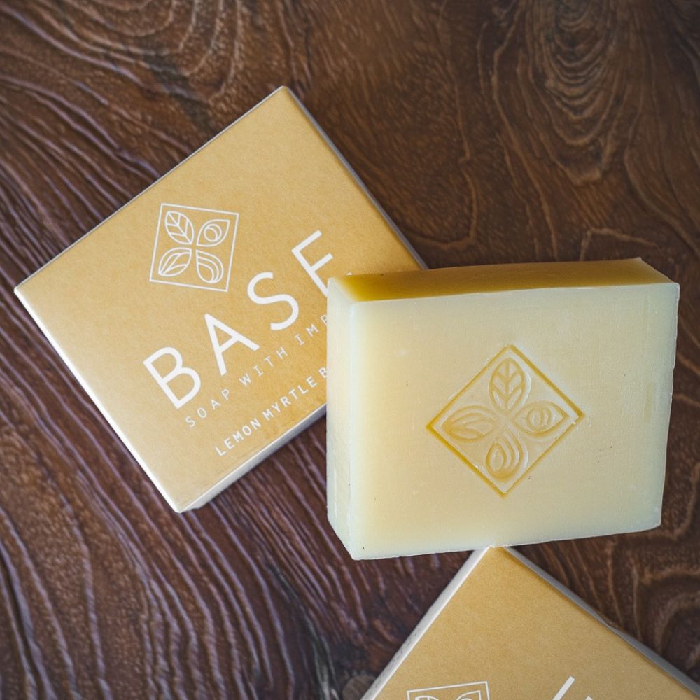 Base Soaps Lemon Myrtle Soap Bar