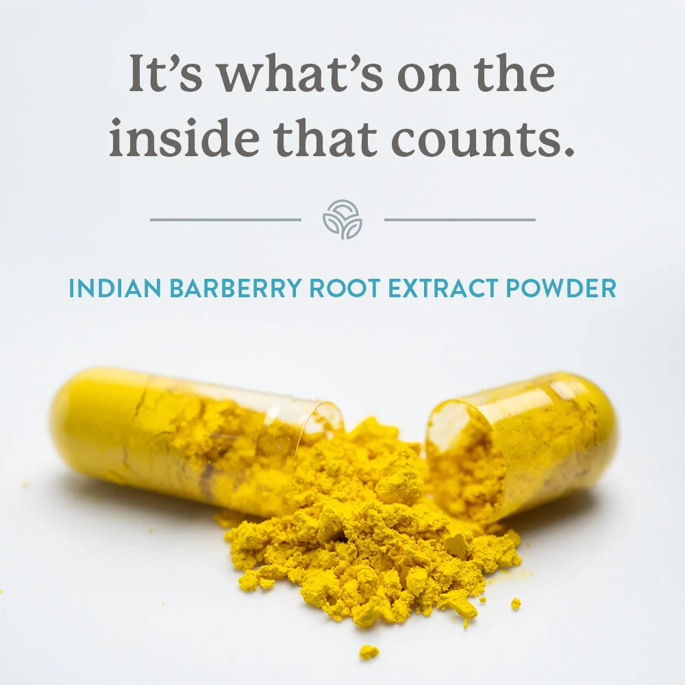 Nature's Sunshine Berberine (Supports Healthy Blood Sugar & Cholestoral) 90 Hard Vege Capsules