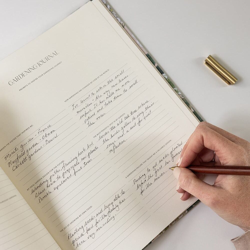 Bespoke Letterpress Heirloom Gardening Journal