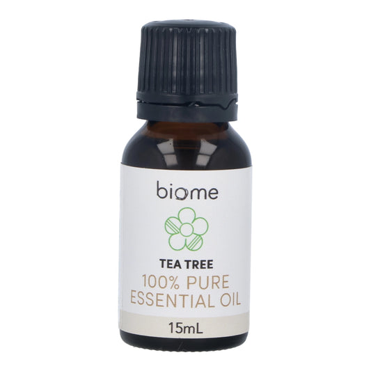 Biome Tea Tree Essential Oil - 15ml Australian