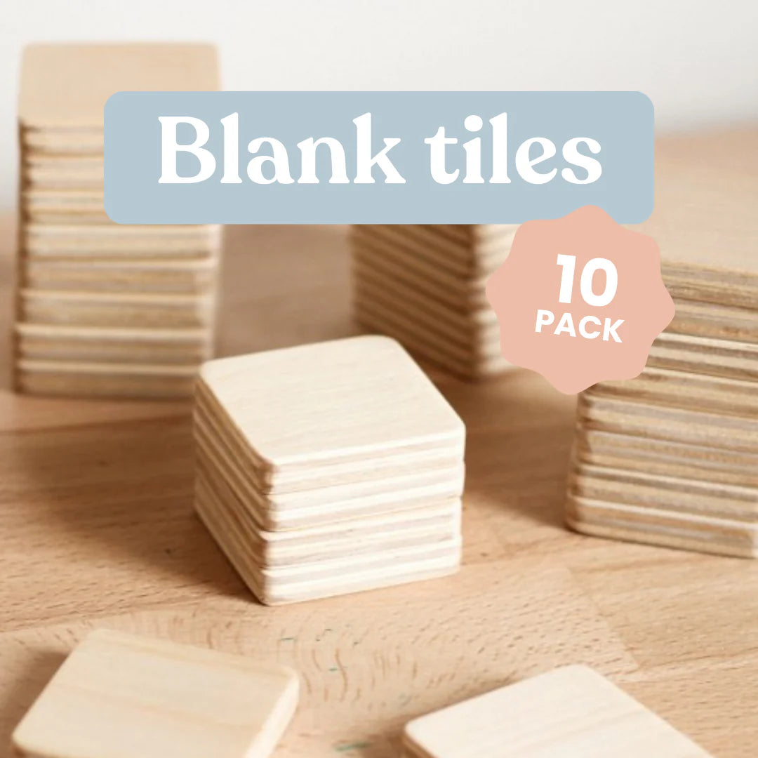 Second Scout Blank Timber Tile 10pk