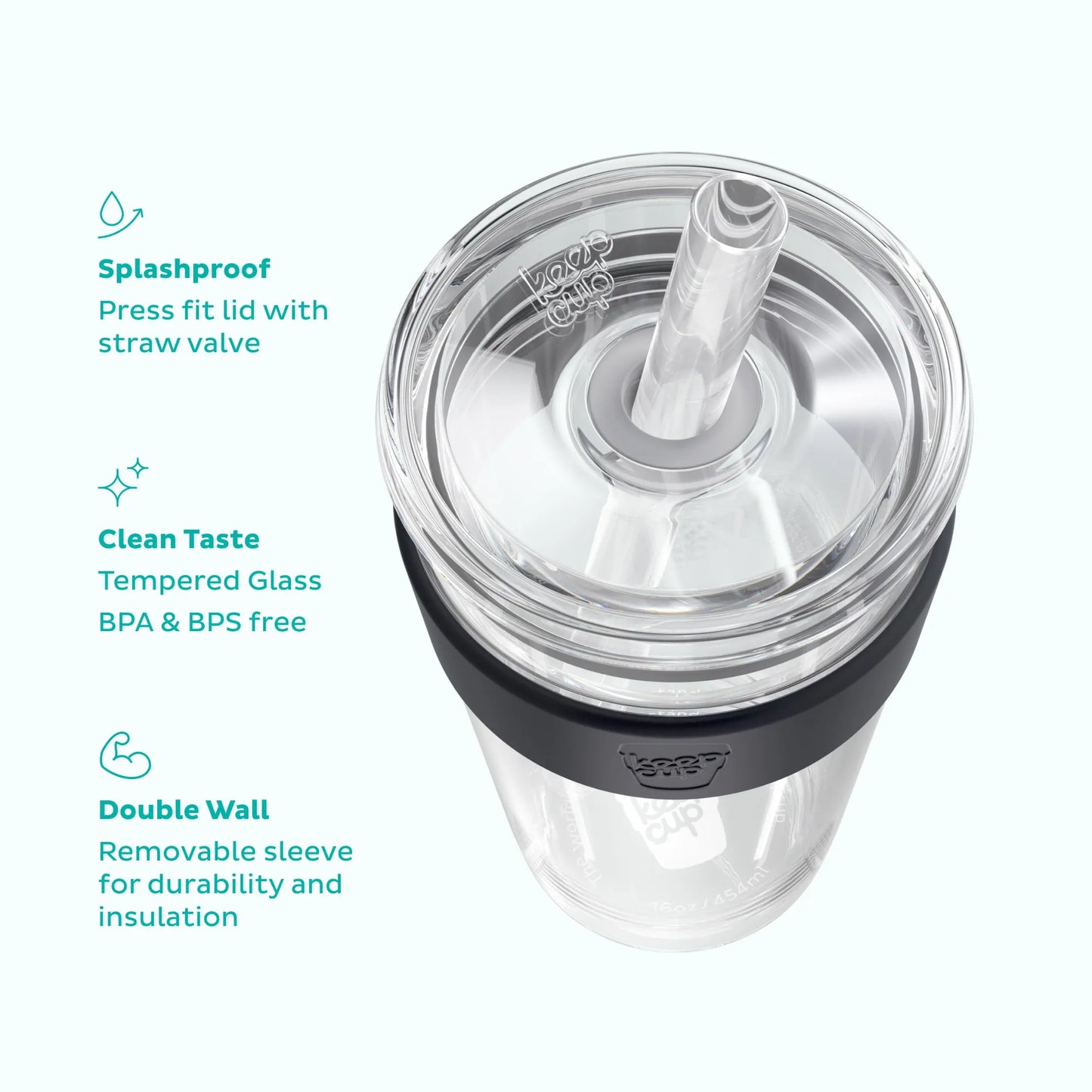 KeepCup Double Walled Longplay Cold Cup 12oz
