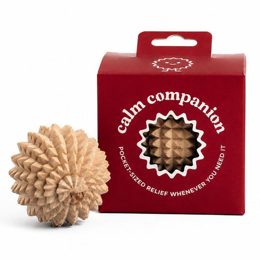 Calm Companion Wooden Acupressure & Sensory Ball