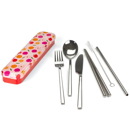 Carry Your Cutlery Portable Cutlery Set - Apple Blossom