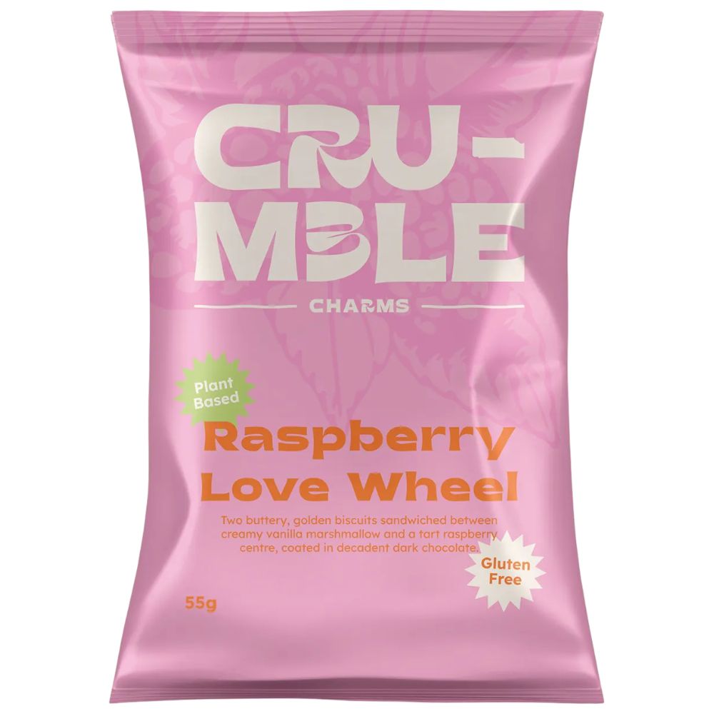 Crumble Charms Love Wheel 55g - Raspberry