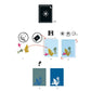 Djeco Cyanotype Paper - 12 Refill Sheets