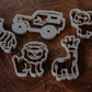 Cookie Cutter / Play Dough Cutter Set - Safari (set of 5)
