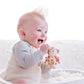 Tikiri Leopard Rubber Teether Rattle & Bath Toy