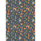 Earth Greetings Christmas Folded Wrapping Paper - Christmas Creatures