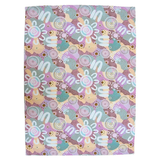 Earth Greetings Organic Cotton Tea Towel - Blessed