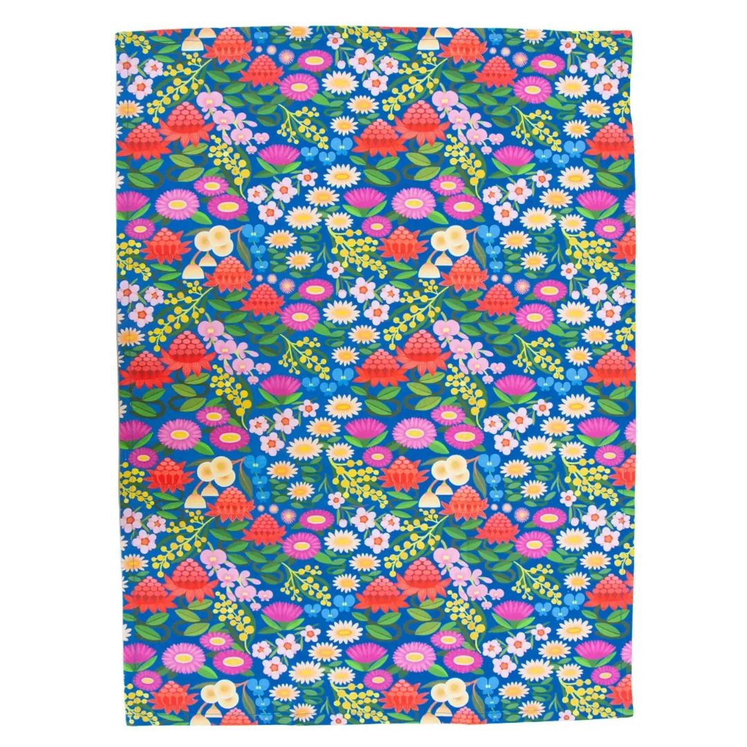 Earth Greetings Organic Cotton Tea Towel - Native Dance