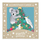 Earth Greetings Australian Christmas Card Pack - Tree Tidings (Box of 8)