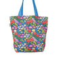 Earth Greetings Organic Cotton Tote Bag with Inner Pocket - Native Dance