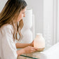 Eco Modern Essentials Coastal Ceramic and Bamboo Diffuser