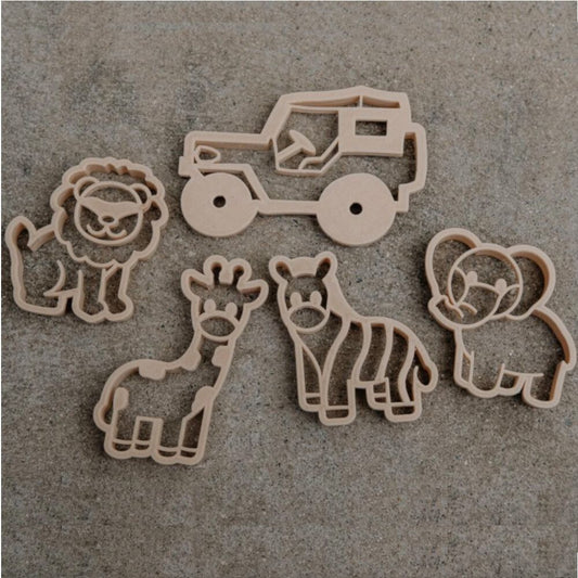 Eco Cutter Set - Safari (set of 5)