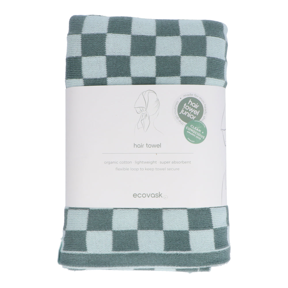 Ecovask Hair Towel Junior - Organic Cotton