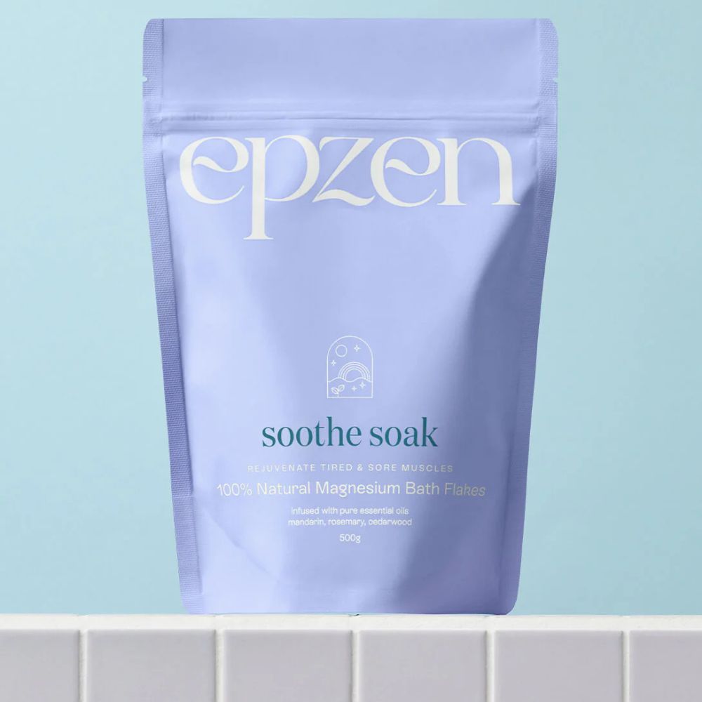 Epzen Magnesium Bath Flakes Soothe Soak 500g