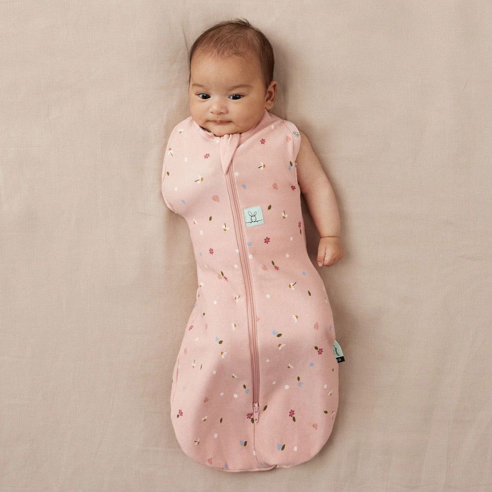 ErgoPouch Cocoon Swaddle Sleeping Bag 1.0 Tog - Daisy