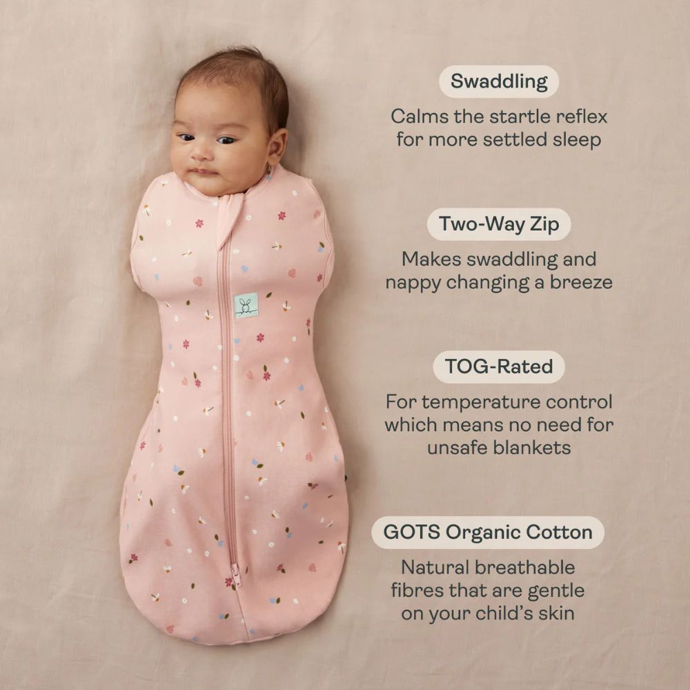ErgoPouch Cocoon Swaddle Sleeping Bag 2.5 Tog - Willow