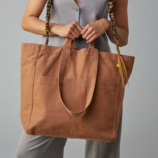 Fluf Organic Cotton Box Tote Bag