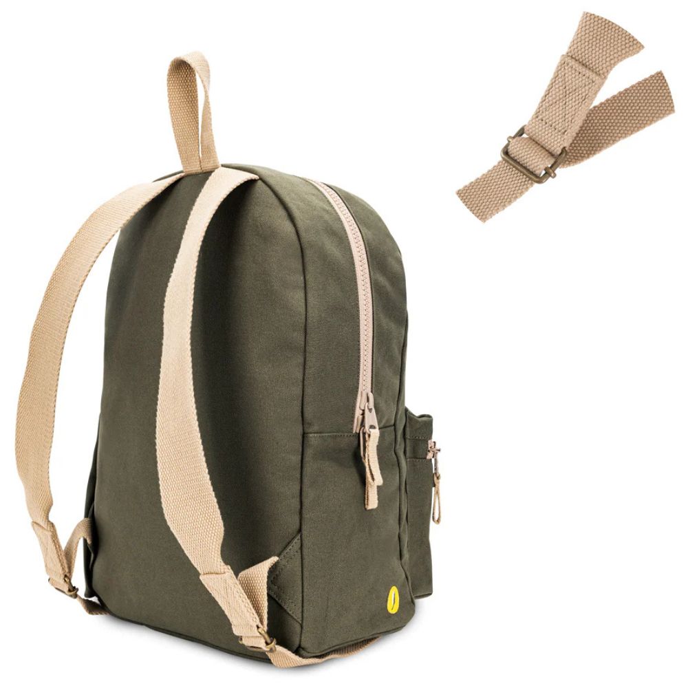 Fluf Organic Cotton Canvas Backpack