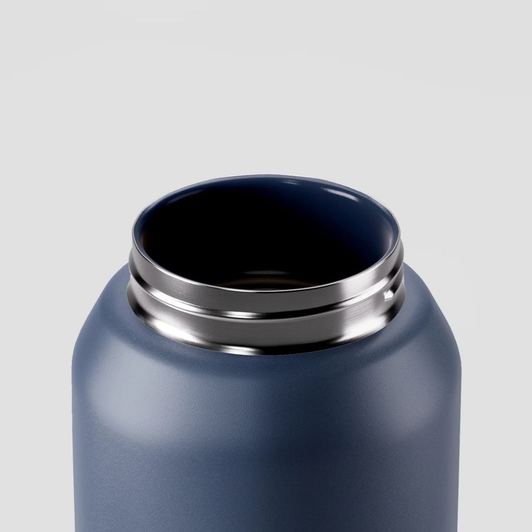 Fressko Insulated Stainless Steel Bottle Flip Straw Ceramic Lining 1L
