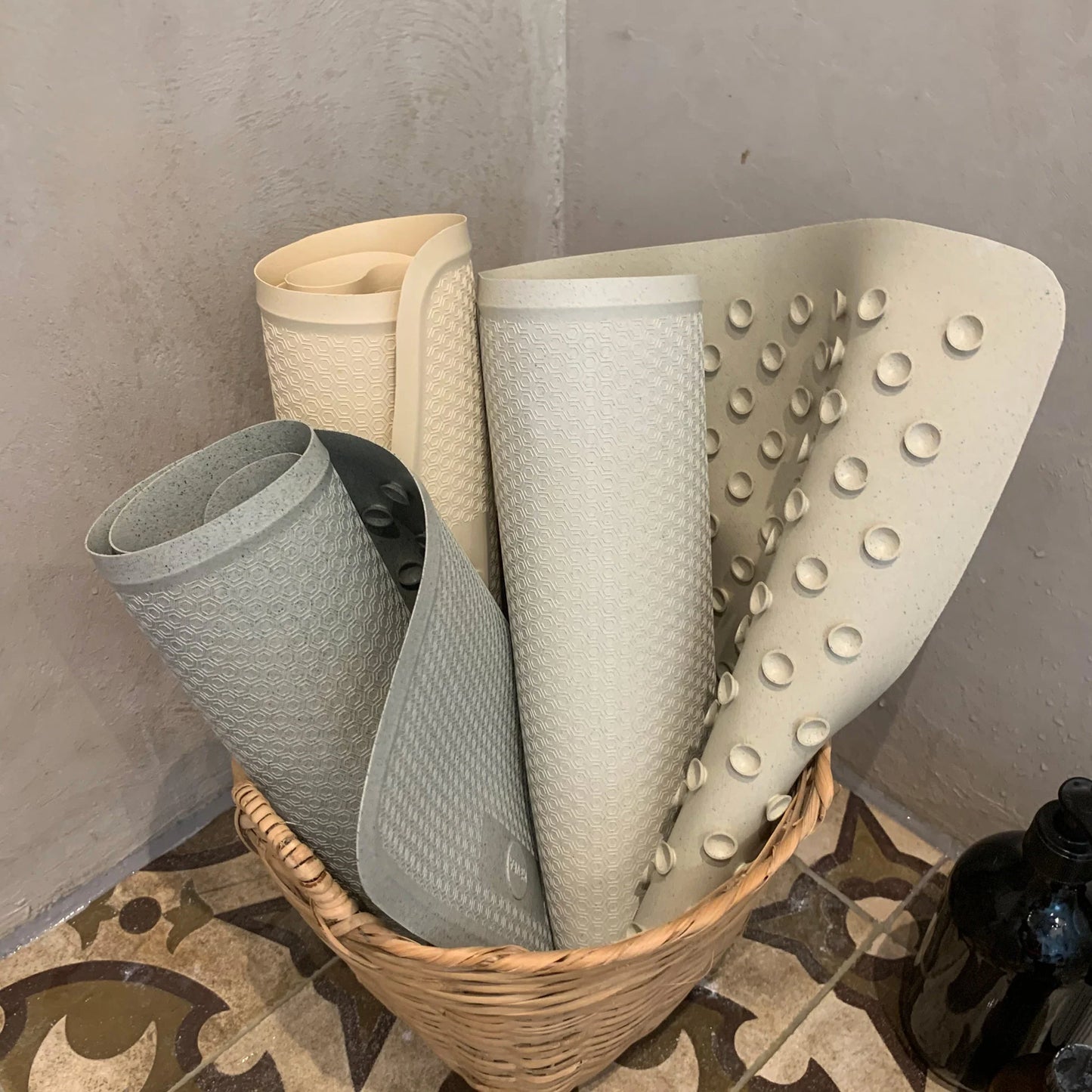 Hevea Upcycled Natural Rubber Bath Mat - Large