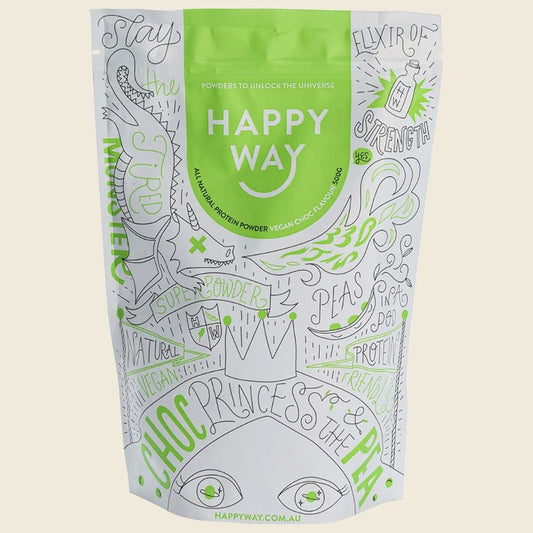 Happy Way Pea Protein Powder 500g - Chocolate