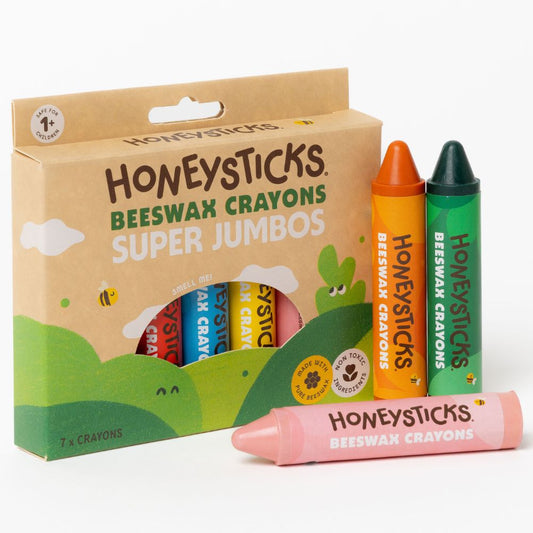 Honeysticks Crayons Super Jumbos 7pk