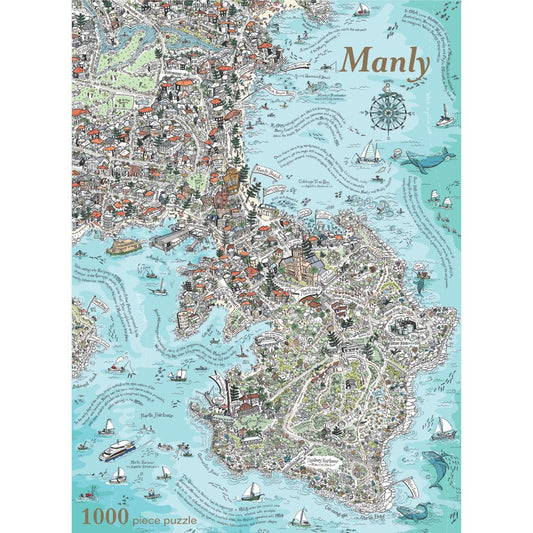 Jigsaw Puzzle 1000 Pieces - Manly