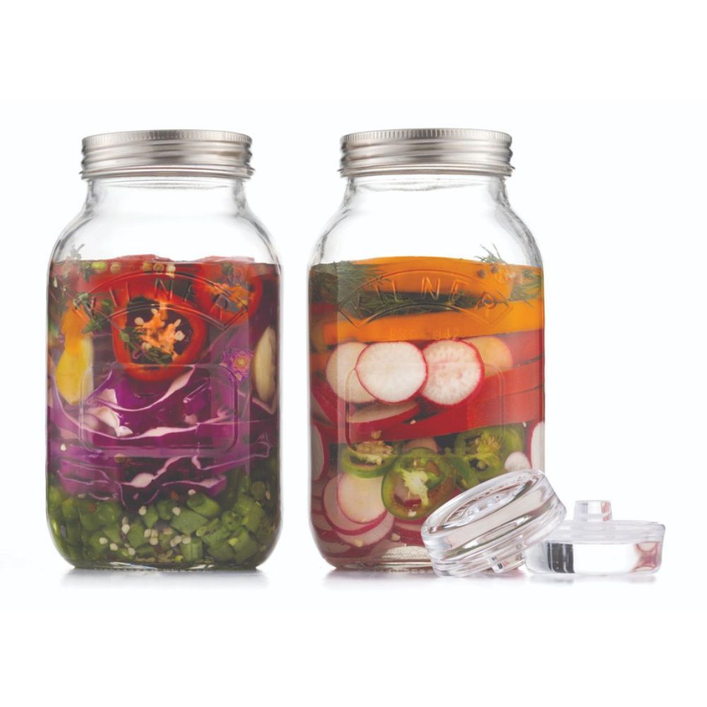 Kilner Fermentation Jar 1L Set of 2