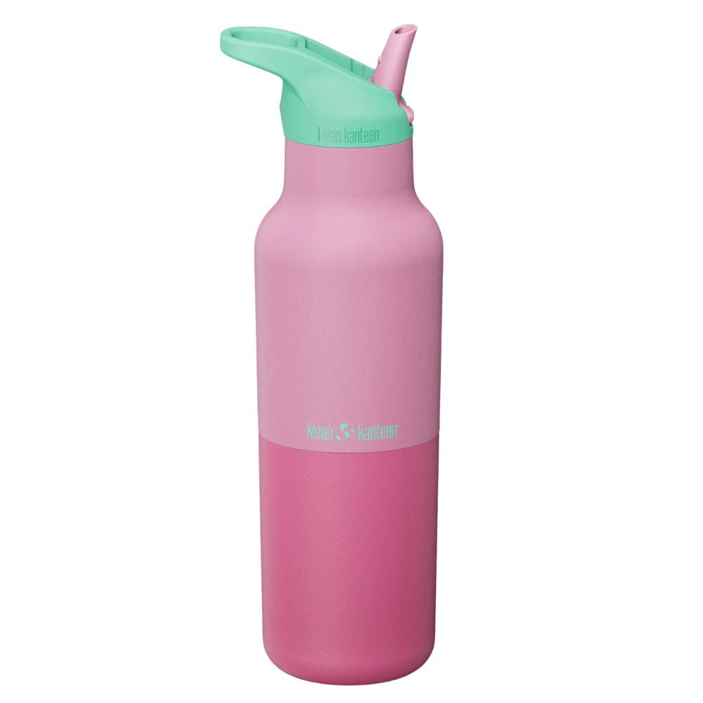 Klean Kanteen 16oz 473ml Insulated Rise Classic Stainless Steel Bottle with Flip Seal Sport Cap