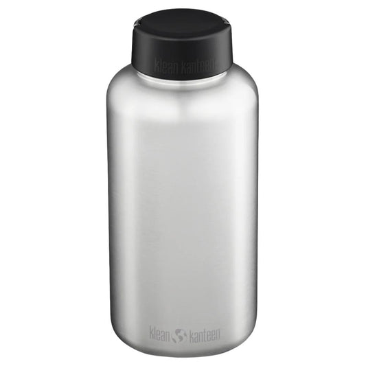Klean Kanteen 64oz 1900ml Wide Water Bottle with Loop Cap