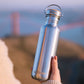 Klean Kanteen  Mirrored Stainless Steel Water Bottle w Bamboo Cap