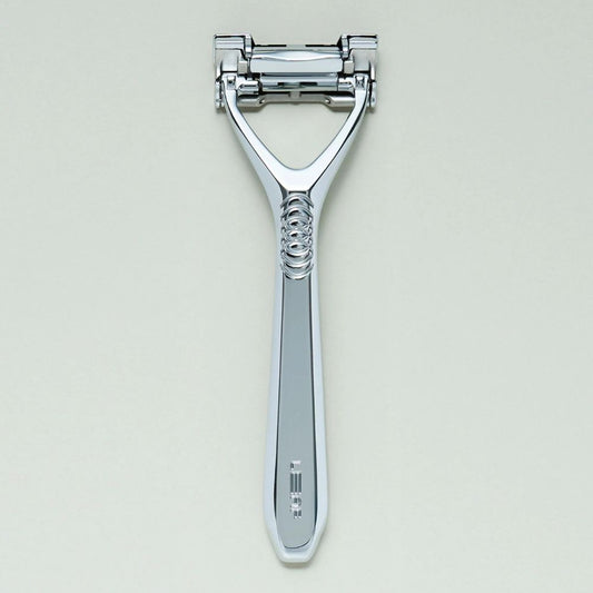Leaf Shave 2-Blade Reusable Pivoting Safety Razor (10pk Blades)