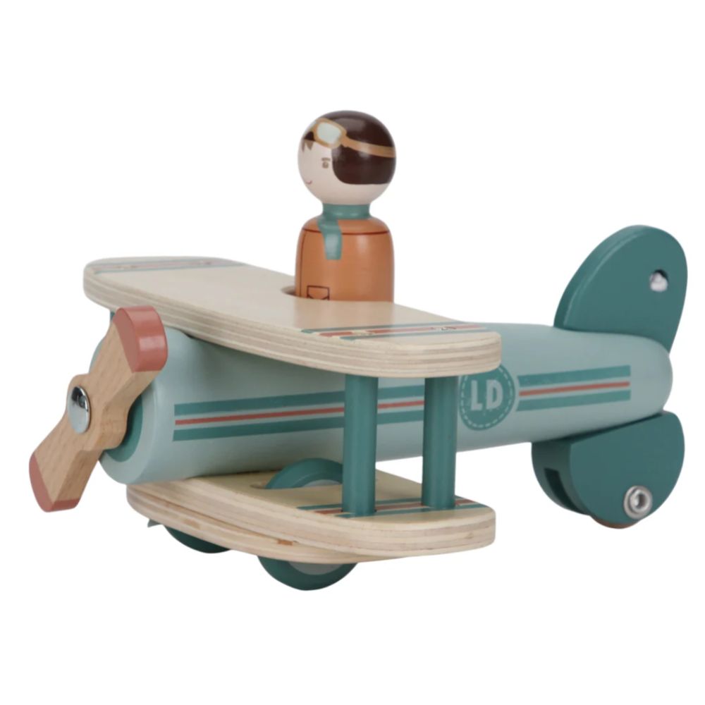 Little Dutch Wooden Toy Airplane