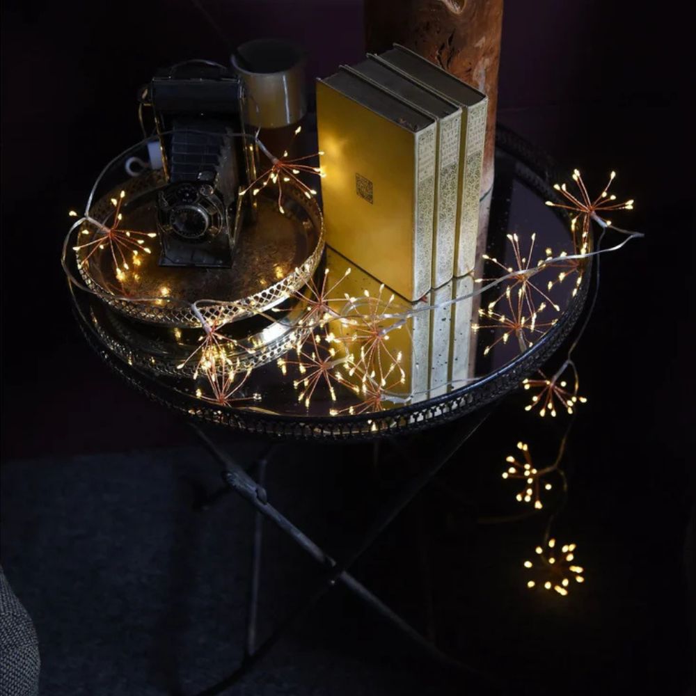 Lumina Indoor & Outdoor Starburst Chain Lights - Plug in