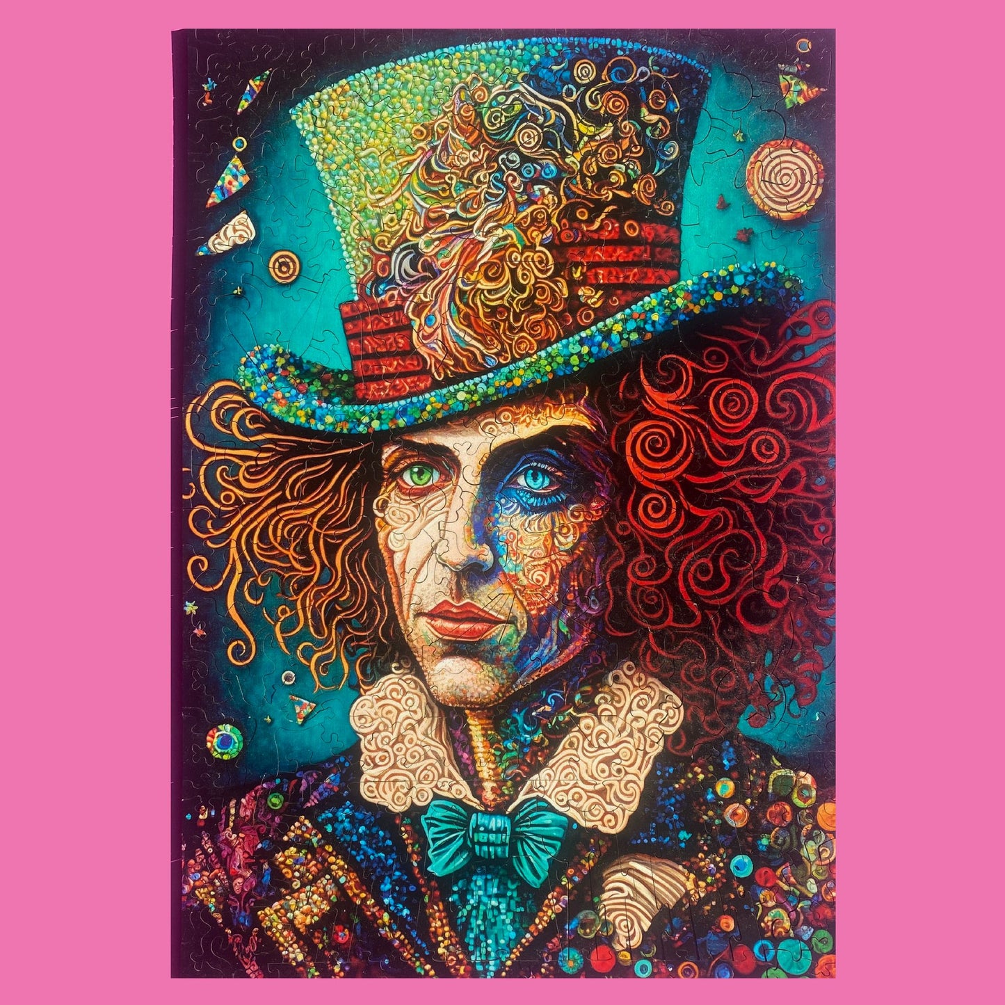 Twigg Puzzle Wooden Jigsaw Puzzle 282 Pieces - Mad Hatter