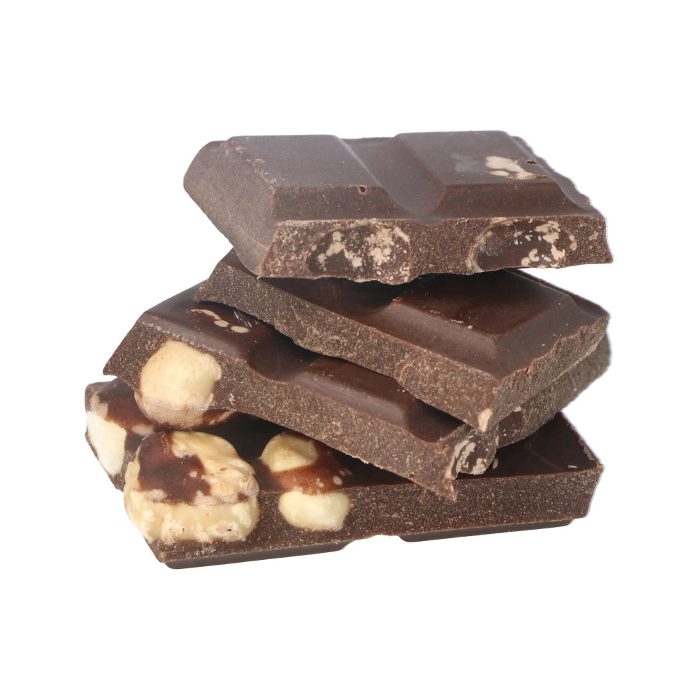 Maple Moon Organic Carob Bar 90g - Roasted Hazelnut