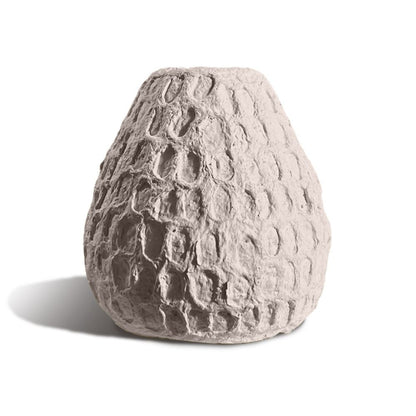 Matteurs Cotton Stone Vase - Tear (leaf texture)