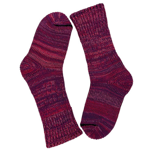 Mongrel Socks Pure Merino Mini Mongrels - Mulberry