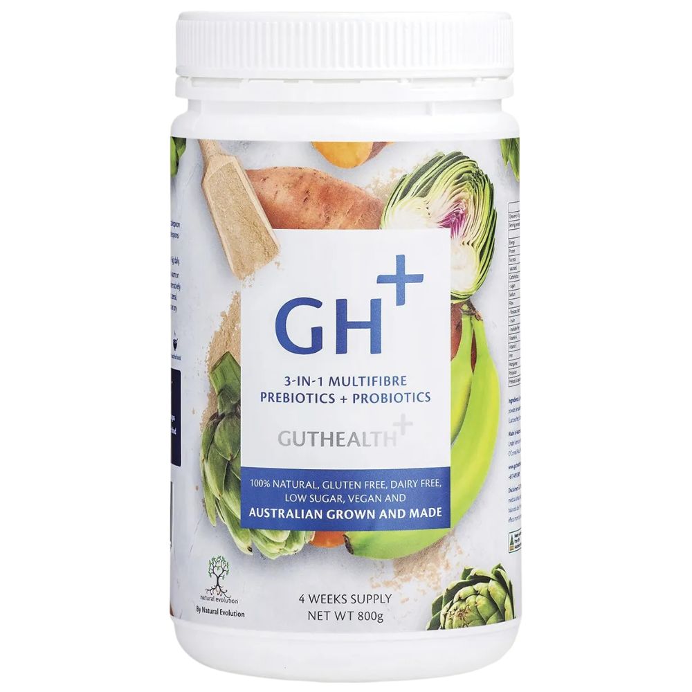 Natural Evolution GH+ 3-in-1 Multifibre Prebiotics & Probiotics 800g