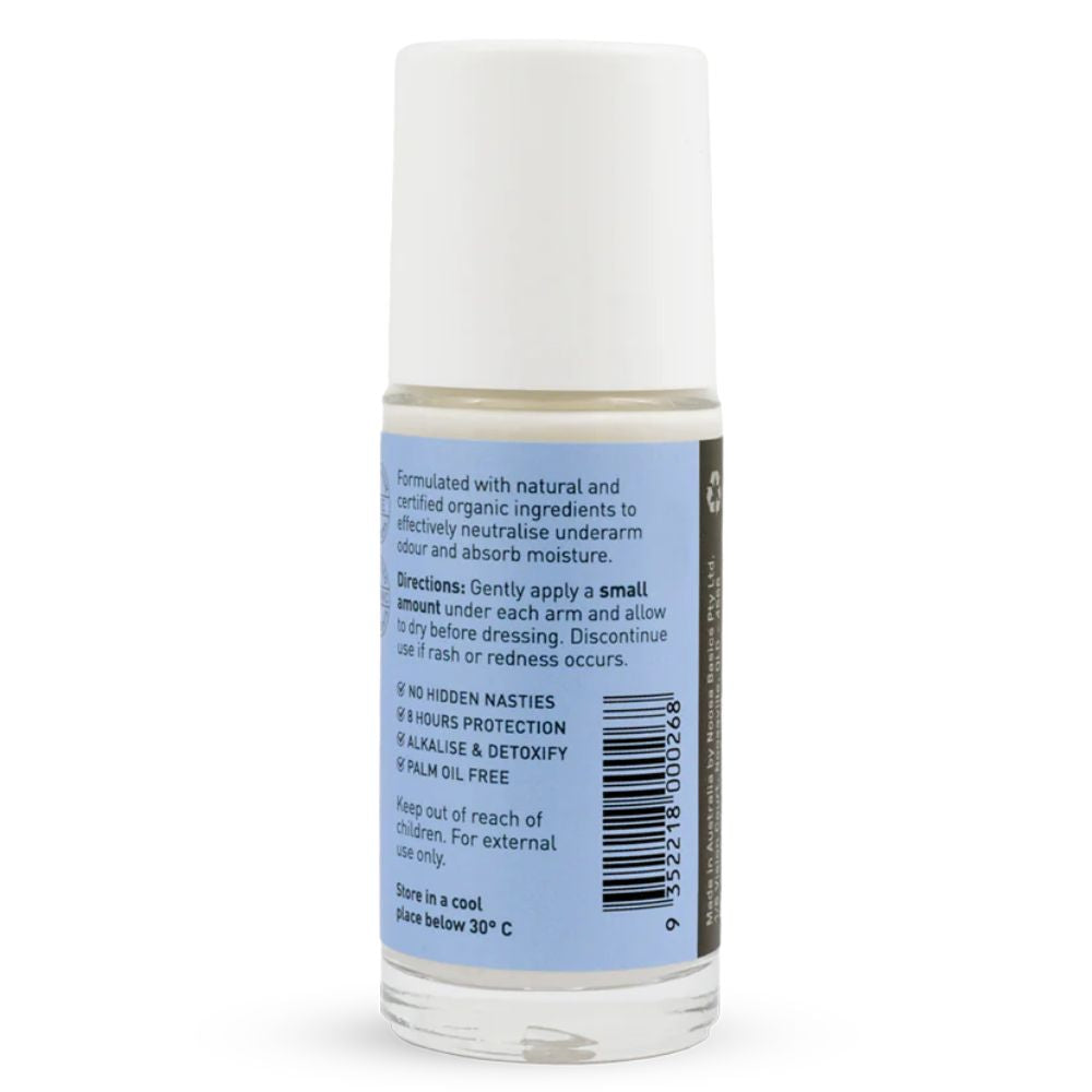 Noosa Basics Bi-carb Free Roll On Deodorant - Sweet Orange & Lavender with Magnesium