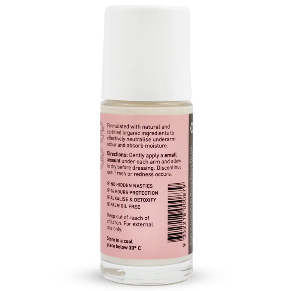 Noosa Basics Roll On Natural Deodorant - Rose & Frankincense