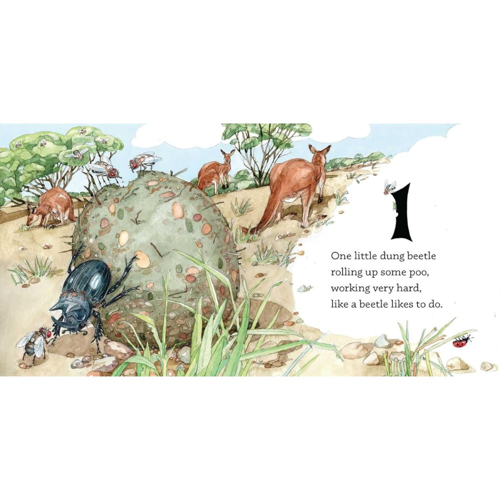 One Little Dung Beetle